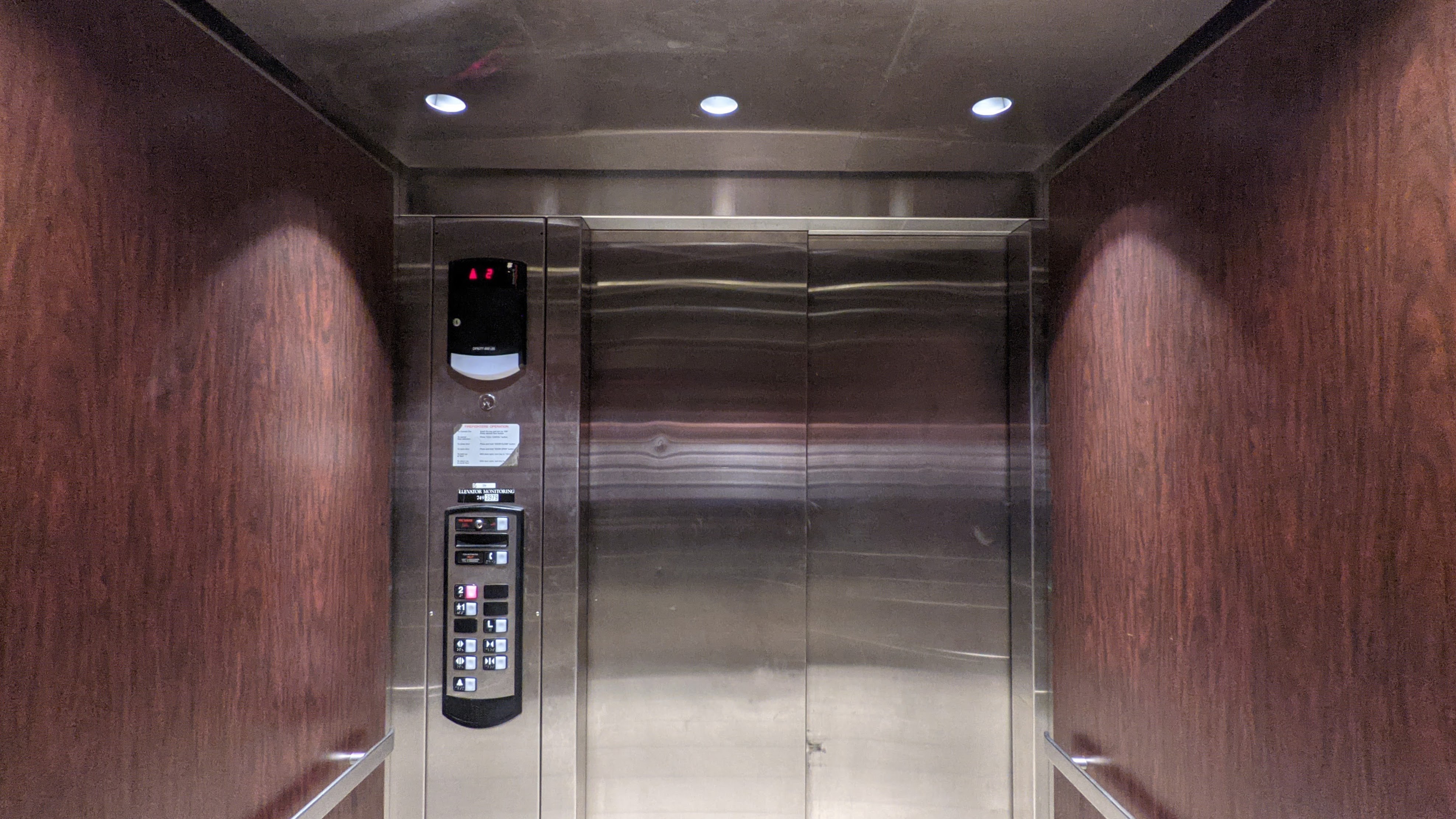 Passenger lift interior